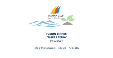 Fusion Dinner "Mare e Terra" - Marina Restaurant a Moniga Porto
